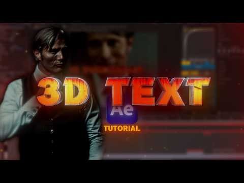 3D Bouncing Text | After Effects Tutorial