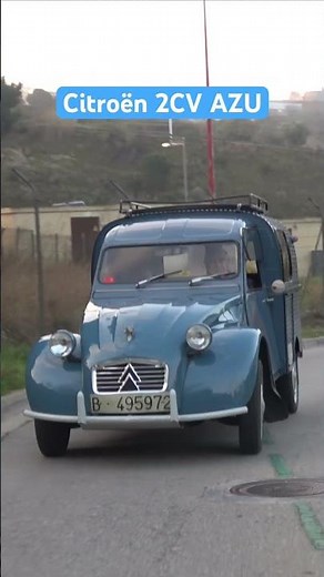 Autos clásicos Citroën 2 CV AZU #automobile #citroen2cv