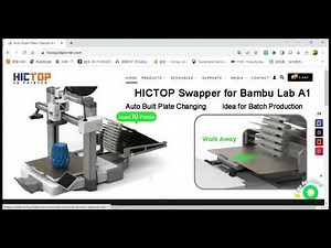 Bambu Lab A1 + AMS: The Ultimate Multi-Color 3D Printing Setup with Build Plate Changer!