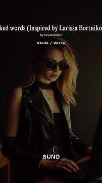 Naked words (Inspired by Larissa Bortnikova) #rumba #jazz