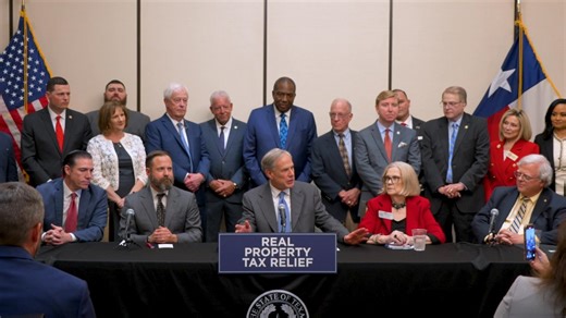2.3M views · 90K reactions | Signed three laws this week to provide lasting property tax relief for Texans. Texas homeowners, businesses, and seniors deserve to keep more of their hard-earned money. | Greg Abbott | Facebook