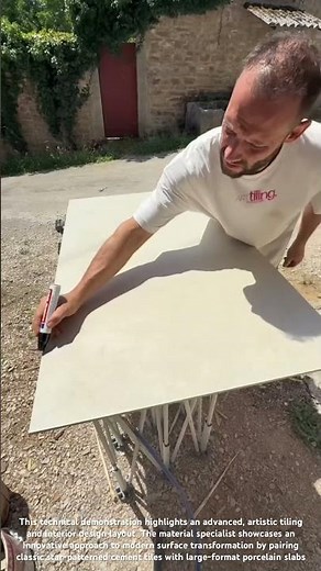 Amazing Creative Wall Tiling Art! 📐✨ #shorts