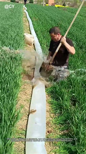 DIY Water Hack! Redirect Water to Your Field 🌾🦀↓ (Farm Life, Survival Skills)