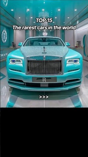 Top 15 the Rarest Cars in the World #shorts #mostexpensive