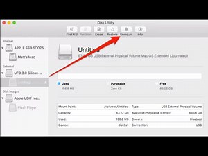 How To Unmount Disk On macOS In Terminal