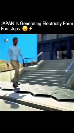 The Unfold (Global 🌎) | Japan is reimagining clean energy by turning everyday footsteps into electricity. Piezoelectric tiles installed in high-traffic areas like... | Instagram
