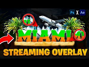 Adobe After Effects: How To Make The *BEST* Animated Overlays For Live Streaming! FREE PSD INCLUDED!