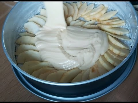 With ONLY 2 apples, make this delicious cake, very light and super easy.