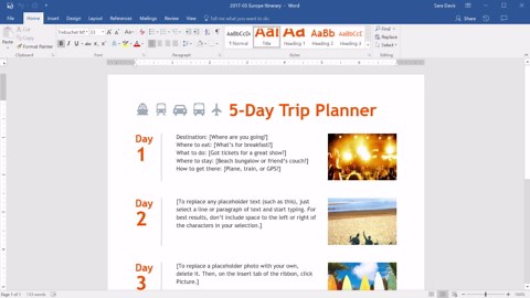 Video: Change document properties