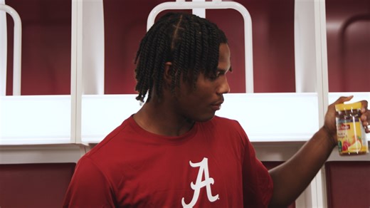 WR Isaiah Horton stays locked in with Nature Made. #partner 💪 #RollTide | University of Alabama Athletics