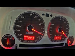 VW Golf 2 VR6 Supercharged Acceleration Sound