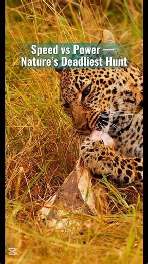 Cheetah After the Kill Nature’s Fastest Predator Eating Its Hunt #Cheetah #NatureIsReal #ViralShorts