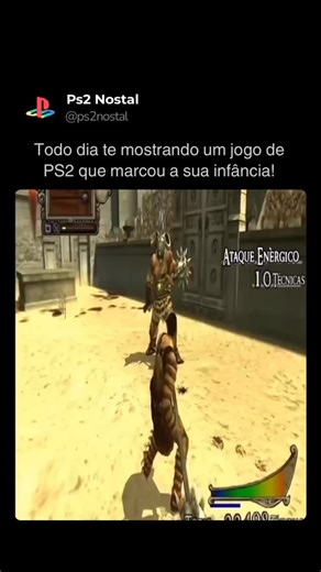 Ps2 Nostal on Instagram: "👉 Siga ( @ps2nostal ) se fez parte da elite do PS2 e se ele marcou a sua infância! Shadow of Rome é um jogo nostálgico e subestimado do PS2 ⚔️🏛️. Lançado pela Capcom em 2005, ele misturava ação brutal com investigação e stealth na Roma Antiga. O jogo se destacou pelas lutas sangrentas nas arenas de gladiadores, uso criativo de armas do cenário e uma narrativa cheia de conspirações políticas. Apesar de não ter virado franquia, Shadow of Rome ficou marcado pela violênci