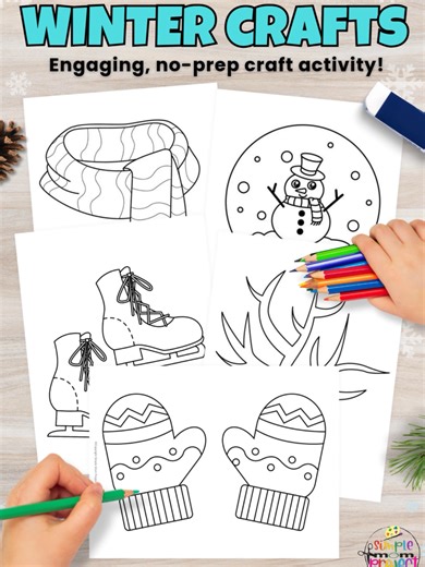 💛 A gentle reset for the week ahead — simple crafts, calm coloring, and easy printables to ease into the week. ❄️✂️ #winteractivities #printablecrafts #easycrafts #preschoolactivities #wintercrafting #kindergartenactivities #homeschoolers #kidsactivities #fyp #simplemomproject 👉 Explore Learning Printables to Save for January - https://simplemomproject.com/winter-templates/ FOLLOW FOR MORE CRAFTS!!! ❤️