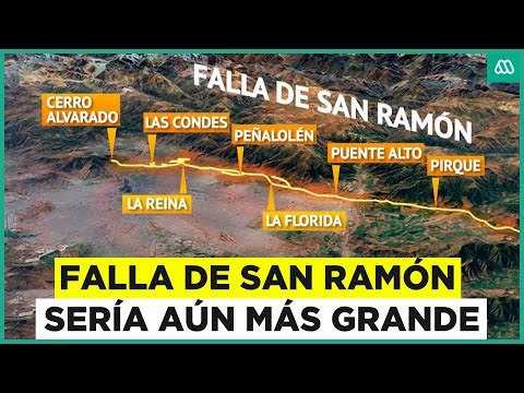 Falla de San Ramón podría ser más grande: Llegaría hasta Pirque