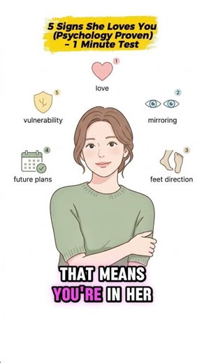 5 Signs She Loves You (Psychology Proven) – 1 Minute Test