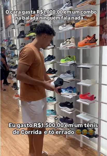 Prioridades na Corrida: O Dilema do Tênis Caro