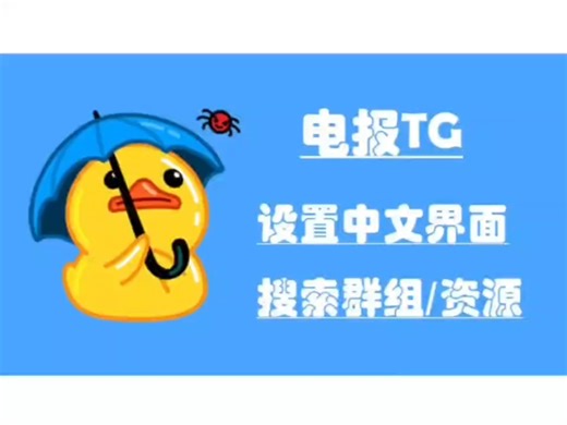 Telegram电报使用教程/一站式中文导航/纸飞机汉化/资源搜索/频道推荐/安全设置/电报怎么设置中文教程