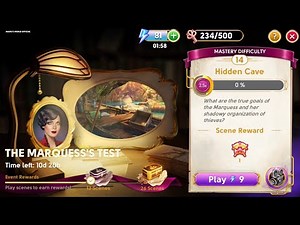 June's Journey Secrets 4 Scene 14 Hidden Cave Word Mode 4K