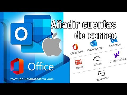 Añadir nuevas cuentas de correo electrónico en Microsoft Outlook
