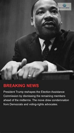 Trump reshapes the Election Assistance Commission ahead of the midterms