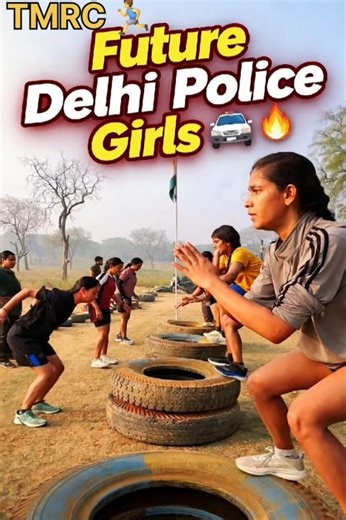 Future Delhi Police Girls Training 🚔🔥 | Girls Hard Practice