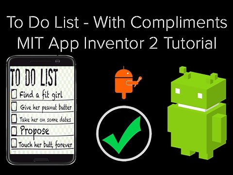To Do List w/Completion - MIT App Inventor 2