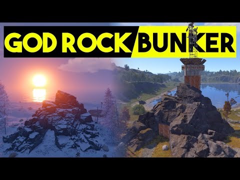 THIS GOD ROCK BUNKER IS UNRAIDABLE!!! | Rust Base Build