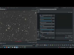 Siril generalised hyperbolic transform demo