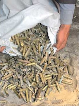 Waste Bullets Turned Into Strong Wire