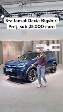 Dacia Bigster launched! Price, under 25,000 euros