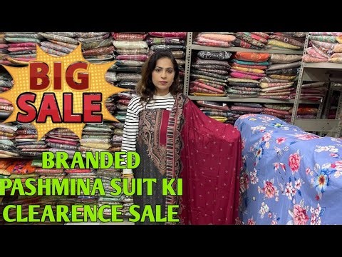 LAKSH FASHION JALANDHAR | PREMIUM PASHMINA SUITS KI SABSE BADI SALE | BIG OFFER IN PASHMINA SUITS