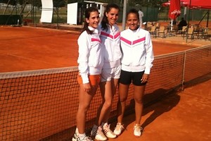 The Fed Cup team traveled to Egypt