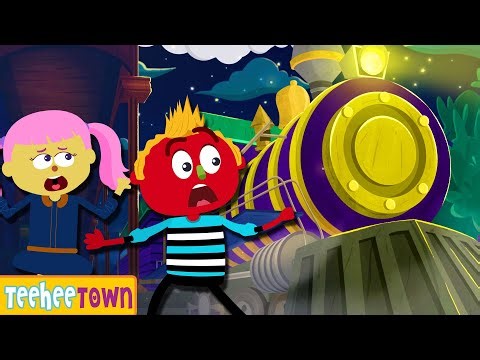 Mysterious Spooky Train Song | Halloween Songs By TeeHee Town