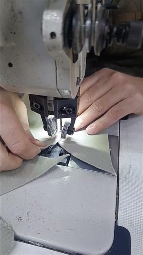 Saddlery Square Stitch Machine in Action | Industrial Shoemaking Process