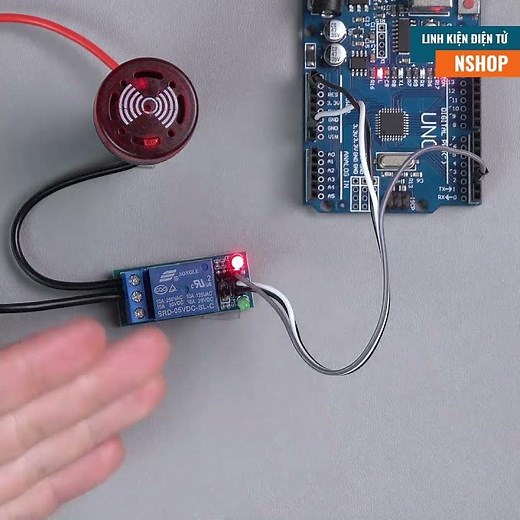 Module 1 Relay Kích Mức Thấp 5VDC (Z7MP) #Shorts