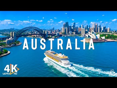 Australia 4K UHD | Stunning Aerial Views of Iconic Landmarks, Beaches, and Vast Outback Landscapes