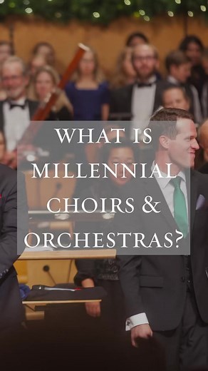 22K views · 341 reactions | What is Millennial Choirs and Orchestras? Find out at millennial.org! | Millennial Choirs & Orchestras | Facebook