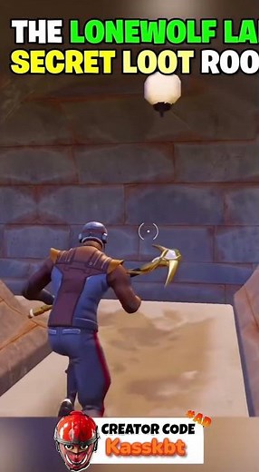 Lonewolf Lair Secret Loot Room In Fortnite!