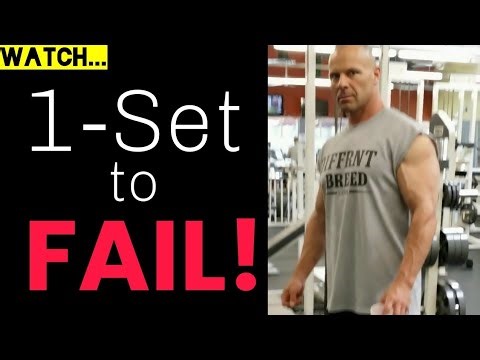 Training 1-Set to Failure! (Going Beyond the Last Rep)