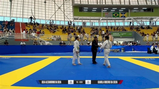 JULIA ALEXANDRINO DA SILVA vs KAMILA RIBEIRO DA SILVA 2026 FPJJ Circuito Paulista GI Etapa 1