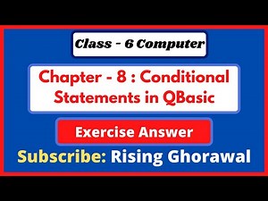 Class 6 Computer Chapter 8 Exercise solution | Class 6 Computer Chapter 8 question answer | Cyberhub