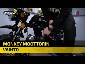 Monkey moottorin vaihto