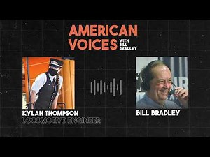 Kylah Thompson is the first female locomotive engineer of her train company