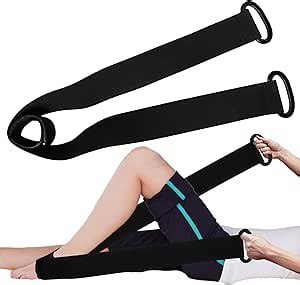 Knee Replacement Recovery Aids Kit - Leg Lifter Strap Elastic Exercise Bands for Knee, HIPS, Hamstrings