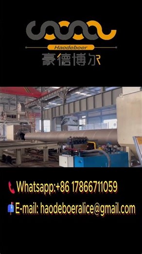 Inside Our Facility: Steel Pipe Shot Blasting Process in Action | Haodeboer