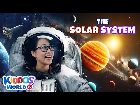 Learning The Solar System with Miss V | Space Videos For Kiddos