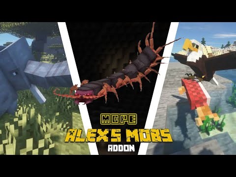 Alex's Mobs in Bedrock!