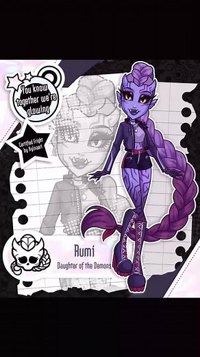 Monster High x KPop Demon Hunters Fan Art