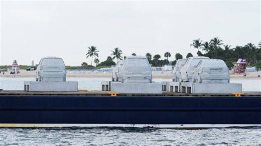 Underwater sculpture park brings coral reef art to Miami Beach